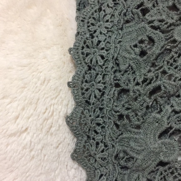 Lace/Crochet Tank Top - Picture 3 of 3